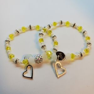 Women handmade charms bracelet jewelry